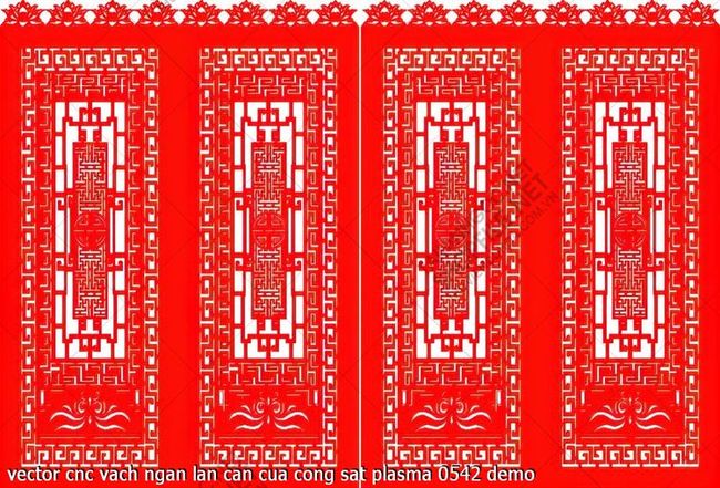 vector cnc vach ngan lan can cua cong sat plasma 0542